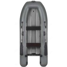 Лодка Parsun 300 со сплошным аэрдеком на днище, серая (Air 300 gray)