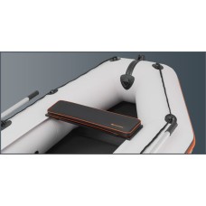 Мягкое сиденье 0.20 x 0.65 м. Kolibri К-190-К-230, К-220-К-280Т черный (31.007.32)