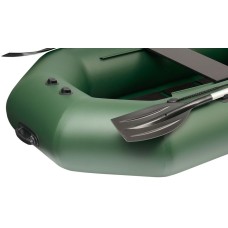 Надувная лодка Колибри К-300СТ (Kolibri K-300CT) гребная слань-книжка, зелёная