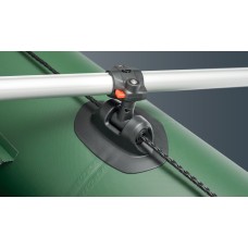 Надувная лодка Колибри КМ-200 (Kolibri KM-200) моторная Air-Deck, зелёная