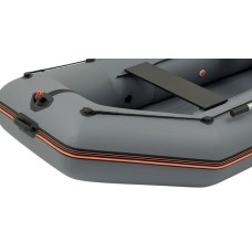 Надувная лодка Колибри КМ-280 (Kolibri KM-280) моторная слань-книжка, тёмно-серая