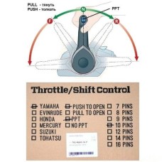 Командер Powerob Tec для Yamaha тип 703 10 pin push (703-48205-16)