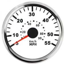 Спидометр ECMS белый PMS3-WS-55MI (910-00166)