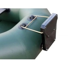 Транец навесной без крепления Kolibri, черный (13.011.1.62)