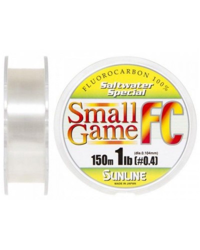Флюорокарбон Sunline SWS Small Game FC 150 м 0.104 мм 1.0 Lb матч/тонущ.