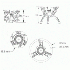 Газовая горелка Fire Maple FMS 100