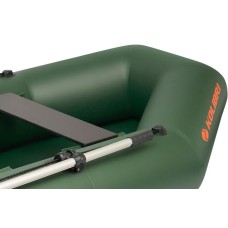 Надувная лодка Колибри К-240Т (Kolibri K-240T) гребная слань-коврик, зелёная