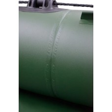 Надувная лодка Колибри К-250Т (Kolibri K-250T) гребная Air-Deck, зелёная