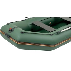 Надувная лодка Колибри КМ-280 (Kolibri KM-280) моторная Air-Deck, зелёная