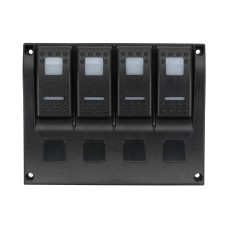 Панель переключателей Esterner 4 шт. с индикаторами включения (C91350)