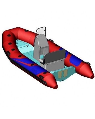 Надувная лодка Adventure Vesta V-345 ML (серая)