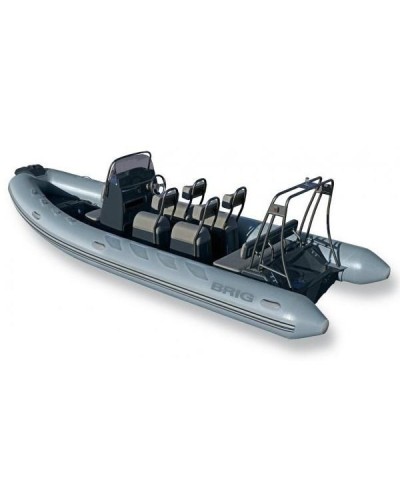 Надувная лодка Brig Navigator N 610L (серая)