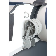 Колеса транцевые Kolibri, пластиковые, серые (13.016.63)