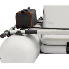 Надувная лодка Колибри К-180Ф (Kolibri K-180F) гребная Air-Deck, светло-серая