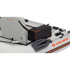 Надувная лодка Колибри К-180Ф (Kolibri K-180F) гребная Air-Deck, светло-серая