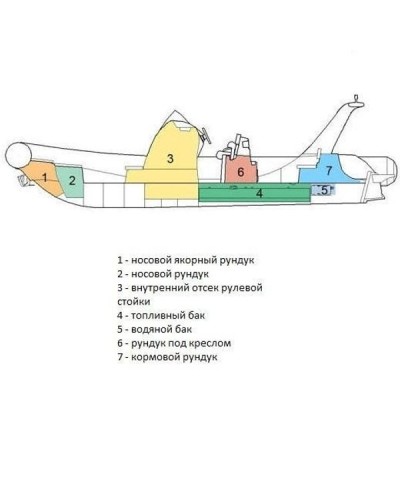 Надувная лодка Brig Eagle E780HL (серо-черная)