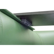 Надувная лодка Колибри КМ-200 (Kolibri KM-200) моторная без настила, зелёная