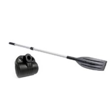 Весло облегченное Kolibri 1.3 м (в сборе) черное (12.001.62)