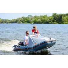 Тент носовой Kolibri (KM-300, KM-330, KM-300D-KM-360D) большой (33.082.0.32) черный