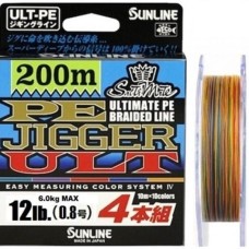 Шнур Sunline PE JIGGER ULT 200m (multicolor)165mm 16lb/7.7kg (16581034)