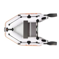 Надувная лодка Колибри КМ-200 (Kolibri KM-200) моторная слань-коврик, светло-серая