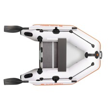 Надувная лодка Колибри КМ-200 (Kolibri KM-200) моторная слань-коврик, светло-серая