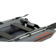 Надувная лодка Колибри КМ-260 (Kolibri KM-260) моторная слань-коврик, тёмно-серая