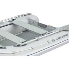 Надувная лодка Колибри КМ-270ДХЛ (Kolibri KM-270DXL) моторная килевая алюминиевый пайол