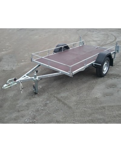 Прицеп Автотрейлер для перевозки квадроциклов 1.35x2.5 Отбортовка