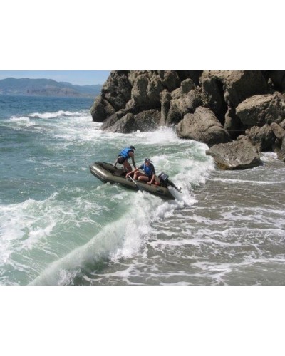 Надувная лодка Adventure Travel II T-320К (серая)