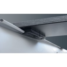 Надувное каноэ Колибри КМ-460С (Kolibri KM-460C) слань-книжка, светло-серое