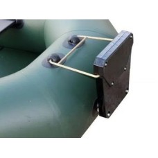 Транец навесной без крепления Kolibri, серый (13.011.1.63)